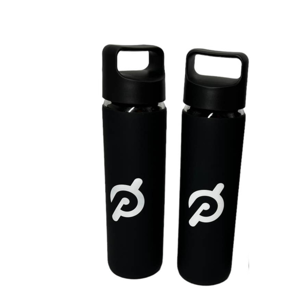 PELOTON (Set of 2) NEW Black LogoWater Bottles